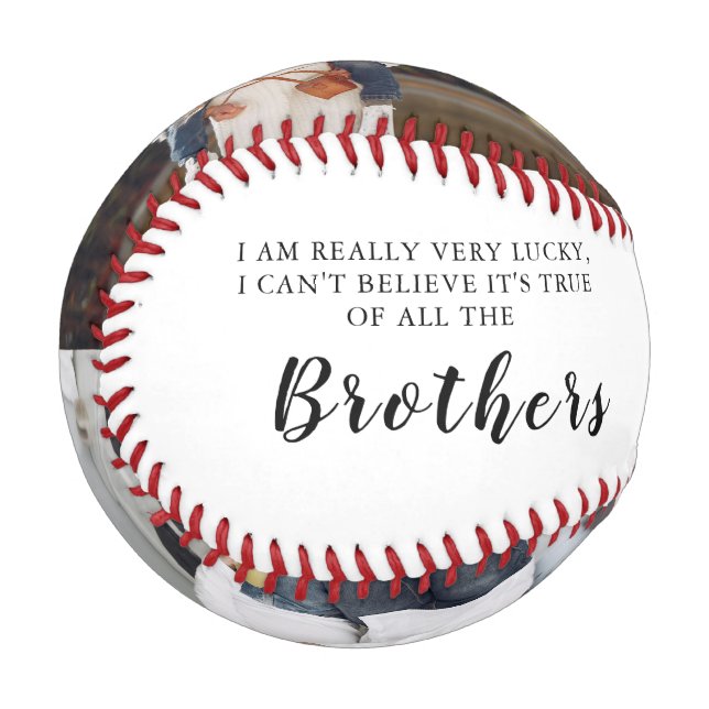 Best Brother Foto  Baseball (Vorderseite Links)