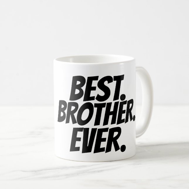 BEST BROTHER je Coffee Mugs Kaffeetasse (VorderseiteRechts)