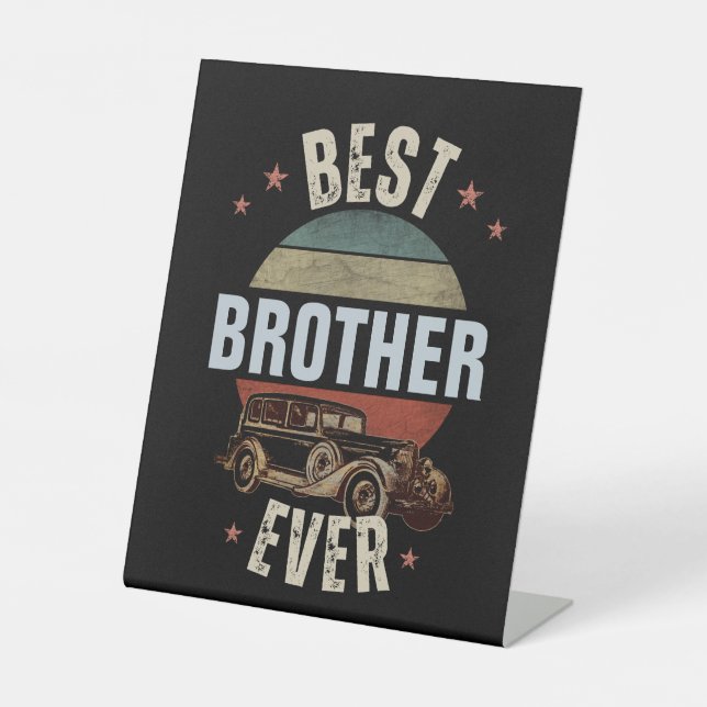 BEST BROTHER JE SOCKELSCHILD (Vorderseite)