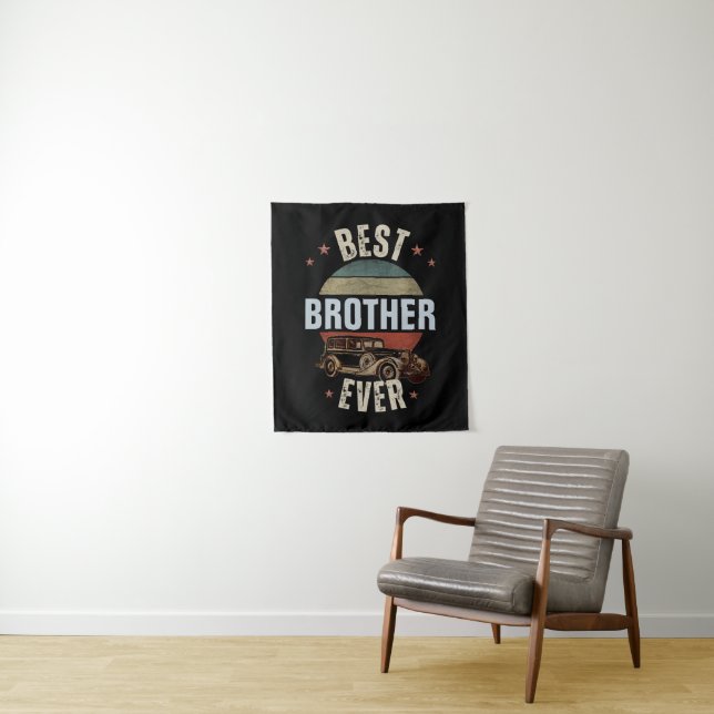 BEST BROTHER JE WANDTEPPICH (Beispiel)