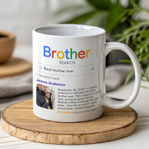 Best Brother Search Results Foto & Message Kaffeetasse