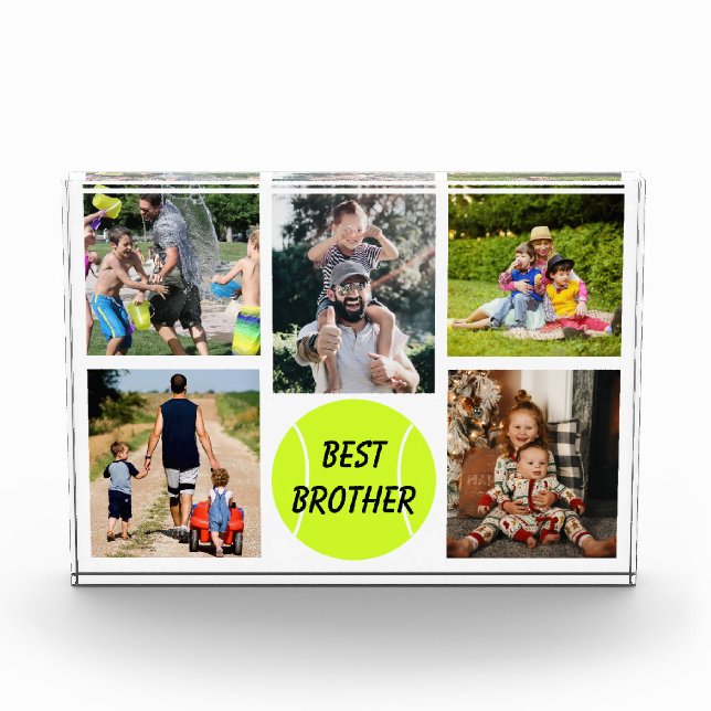 Best Brother Tennis Fotoblock (Vorderseite)