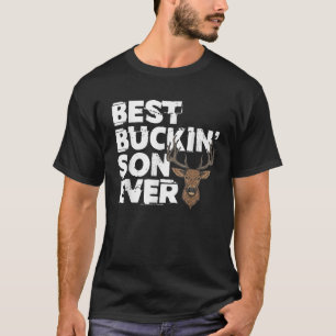 Best Buckin Son Ever Buck Deer Jagd Vater Sohn T-Shirt