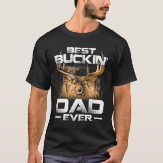 Best Buckin' Vater Ever Shirt Hirschjagd Bucking F