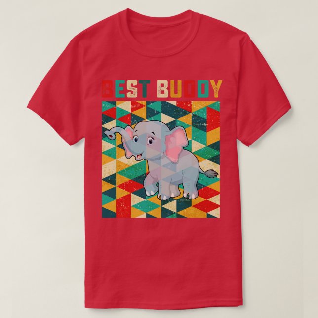 Best Buddy Elephant T-Shirt (Design vorne)