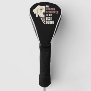 Best Buddy, Golden Retriever Golf Headcover
