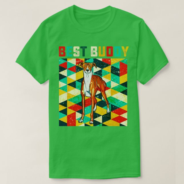 Best Buddy Greyhound T-Shirt (Design vorne)