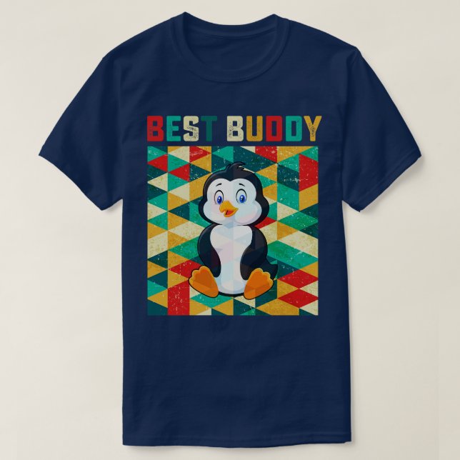 Best Buddy Penguin T-Shirt (Design vorne)