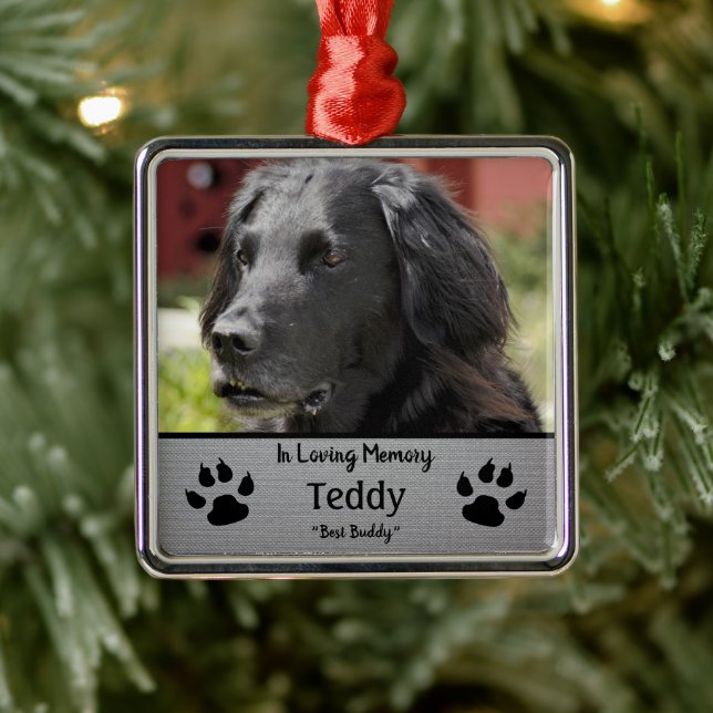 Best Buddy Pet Ornament Aus Metall (Baum)