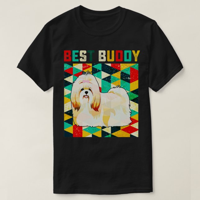 Best Buddy Shih Tzu T-Shirt (Design vorne)