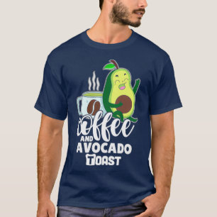 Best Buds Coffee Avocado Toast Funny T-Shirt
