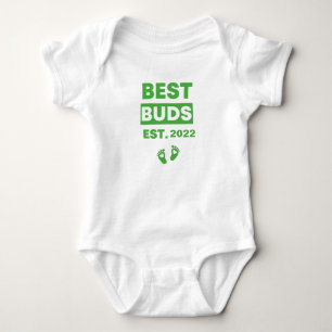 Best Buds Est. Custom Baby Buds Est. 20xx Baby Strampler
