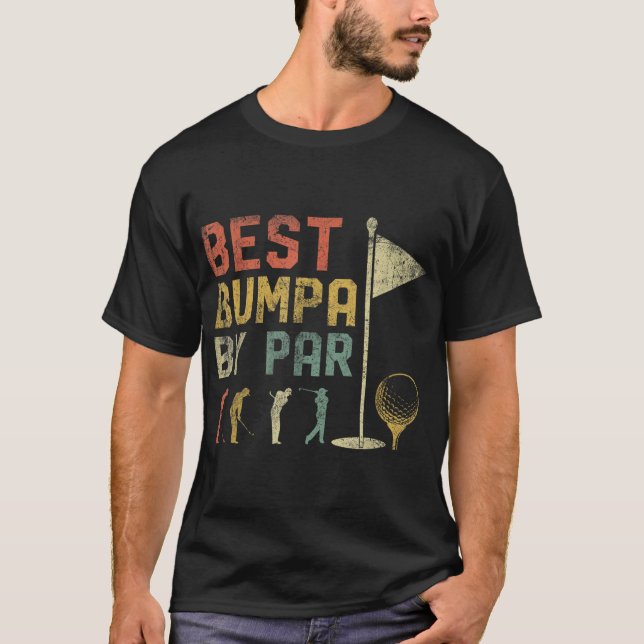 Best Bumpa by Par Golf Lover für Herren Funny Vate T-Shirt (Vorderseite)