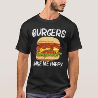 Best Burger Design für Männer Hamburger Sandwic T-Shirt