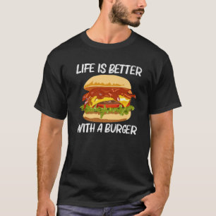 Best Burger Design für Männer Hamburger Sandwic T-Shirt