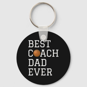 Best Bysketbyll Coach Vater je Gecoacht Fathers Gi Schlüsselanhänger