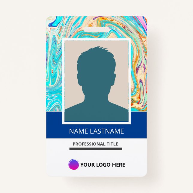 Best Card Presentation ID Card for work Ausweis (Vorderseite)