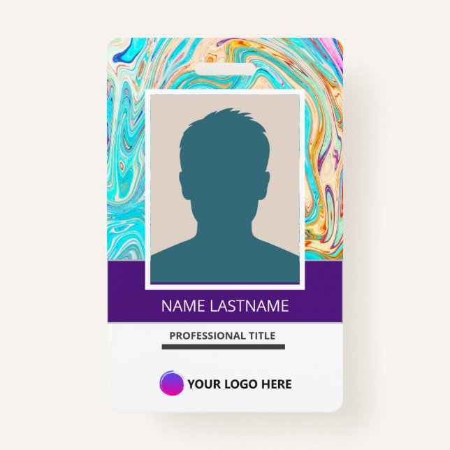 Best Card Presentation ID Card for work Ausweis (Vorderseite)