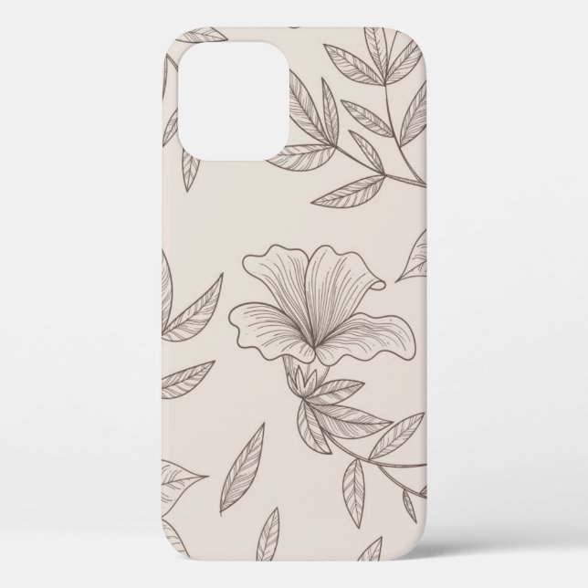 Best Case-Mate Barely There Apple iPhone 12 Fall Hülle (Rückseite)