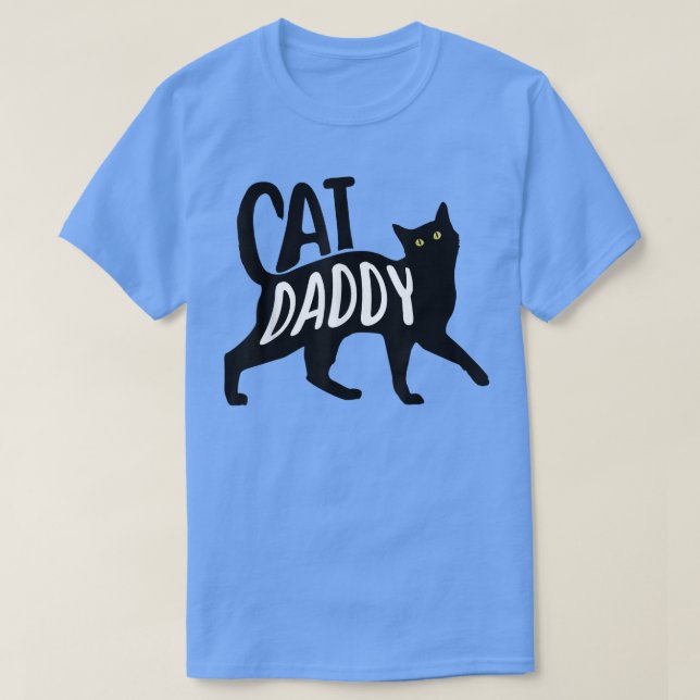 Best Cat Dad Fathers Day Kitty Lover Daddy Papa Ch T-Shirt (Design vorne)