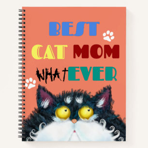 Best Cat Mama Ever grumpy Cat lustigen Cartoon Notizbuch