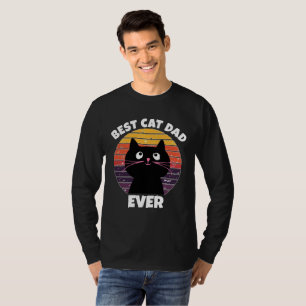 BEST CAT-VATER JE VINTAGEN RETRO CIRCLE-T - Shirt