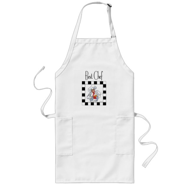 Best Chef Mens Cooking/Barbecue Apron Lange Schürze (Vorne)