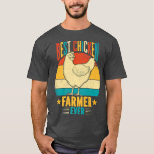 Best Chicken Bauer Ex Funny Bauern T-Shirt