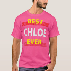 Best Chloe je Friends Name Buddy Nickname Person T-Shirt