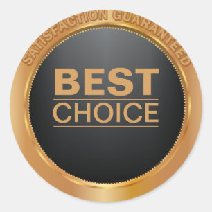 Best Choice Bronze Metallic Sticker