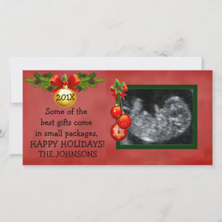 Best Christmas Gift Ultrasound Foto Feiertagskarte