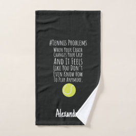 Best Christmas Gifts For Tennis Players Funny  Handtuch