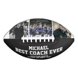 Best Coach Ever Sports Modern Cool Unique Team Football