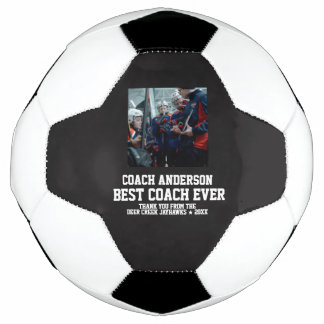 Best Coach Ever Sports Modern Thank You Unique Fußball