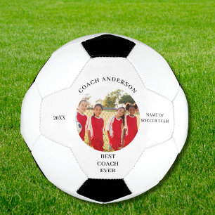 Best Coach Foto Name Fußball Ball