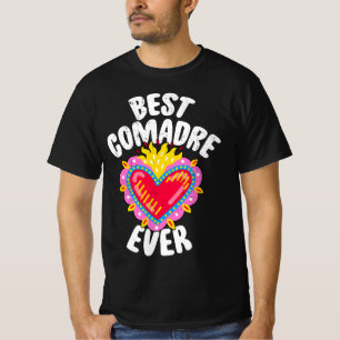 Best Comadre Ever Heart Milagritos - Mexikanisches T-Shirt