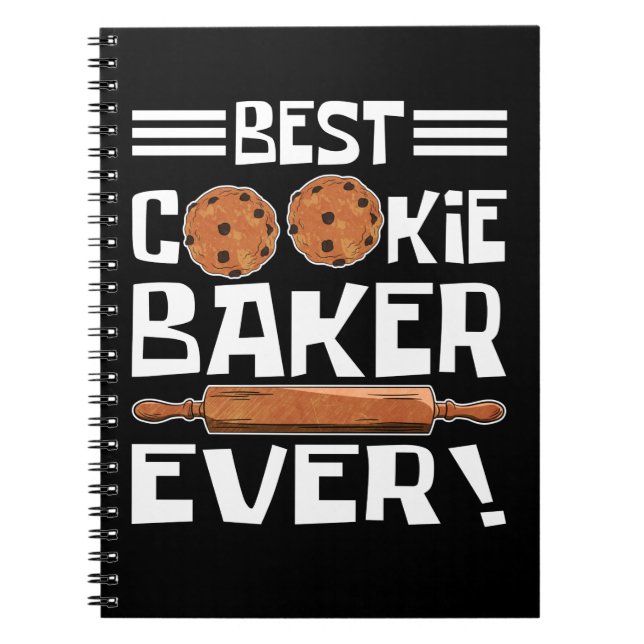 Best Cookie Baker Notizblock (Vorderseite)