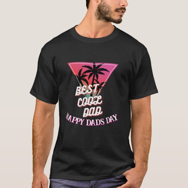 BEST COOLER VATER Custom Tshirt für Väter Day (Vorderseite)