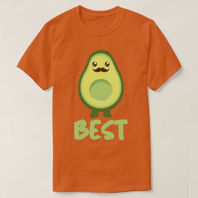 Best Couple Avocado Couple Better Half Man T-Shirt (Design vorne)