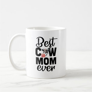 Best Cow Mom Ever Tasse – Lustiger Kuhliebhaber Ka
