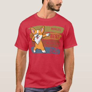 Best Dabbing Welsh Corgi Vater Funny Dab Geschenke T-Shirt