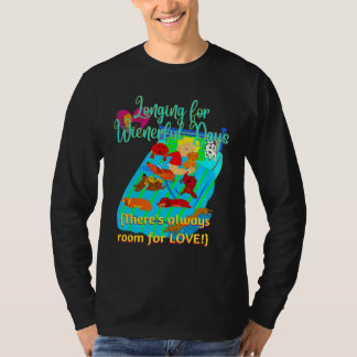 BEST DACKEL FUNNY DACKEL HUND IMMER ZIMMER FÜR L T-Shirt