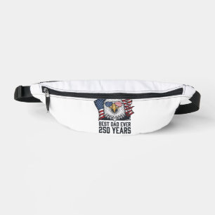Best Dad Ever 250 Jahre Patriotischer Adler Dad T- Bauchtasche