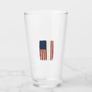 Best Dad Ever Amerikanische Flagge Vintage Vector  Glas