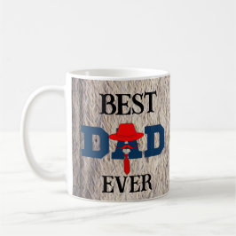 Best dad ever cute photo kaffeetasse