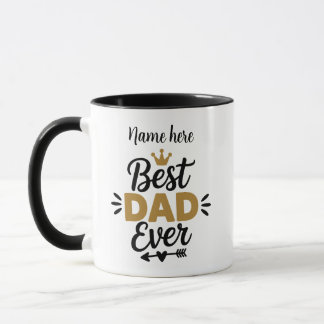 Best Dad Ever Father's Day Gift Coffee Mug Tasse