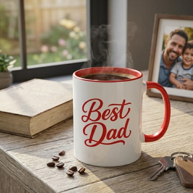 Best Dad Ever Gift Tee Tasse (Von Creator hochgeladen)