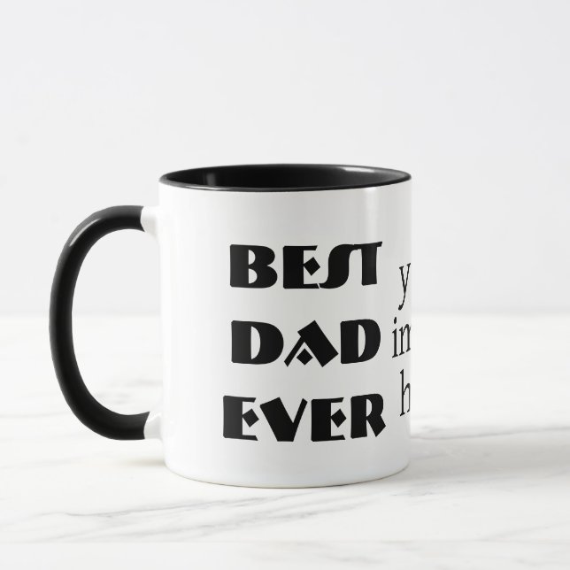 Best dad ever Mug Tasse (Links)