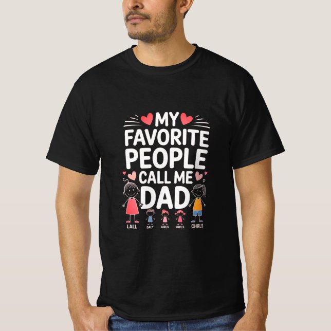 Best Dad Ever T-Shirt (Vorderseite)