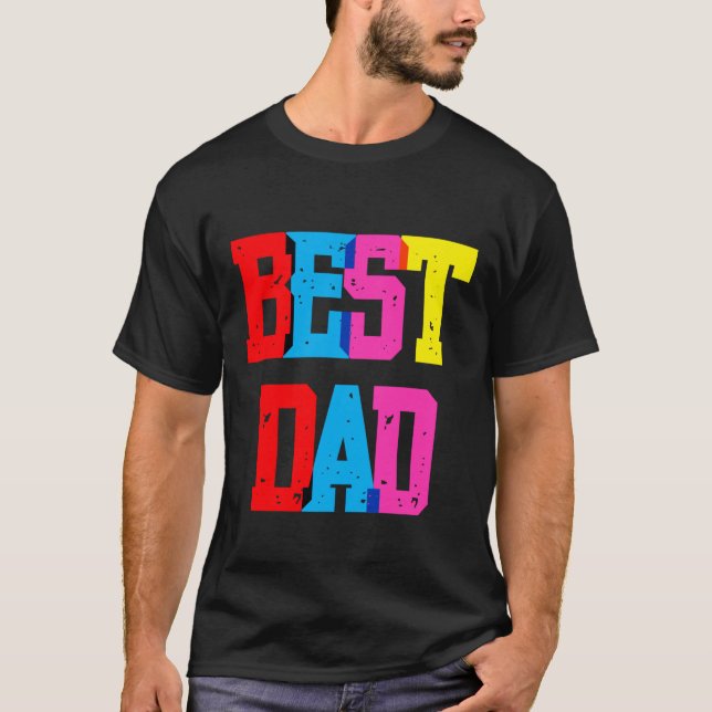 “BEST DAD” T-Shirt (Vorderseite)